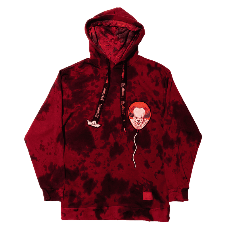 It Pennywise Red Splatter Unisex Hoodie, , hi-res view 3